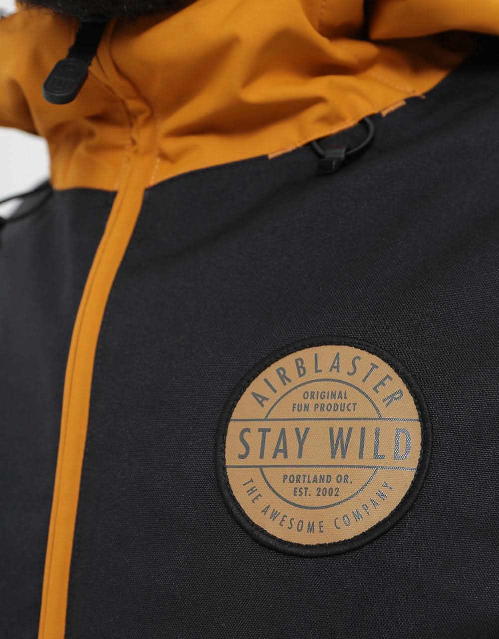 Airblaster Trenchover Snowboard Jacket - OG Dino Gold