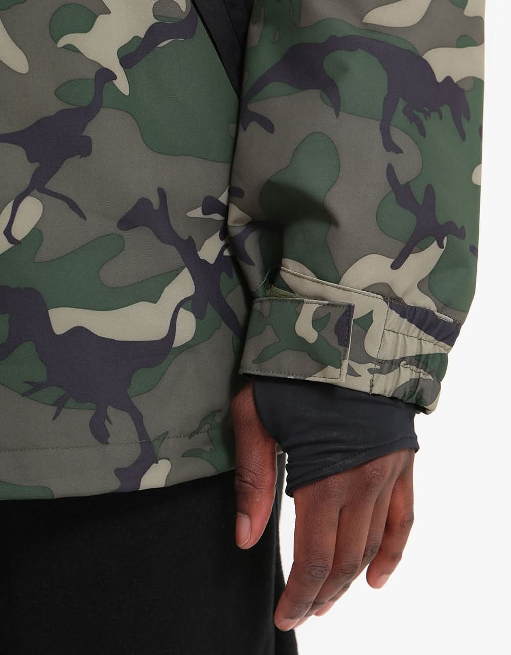 Airblaster Trenchover Snowboard Jacket - OG Dino Gold