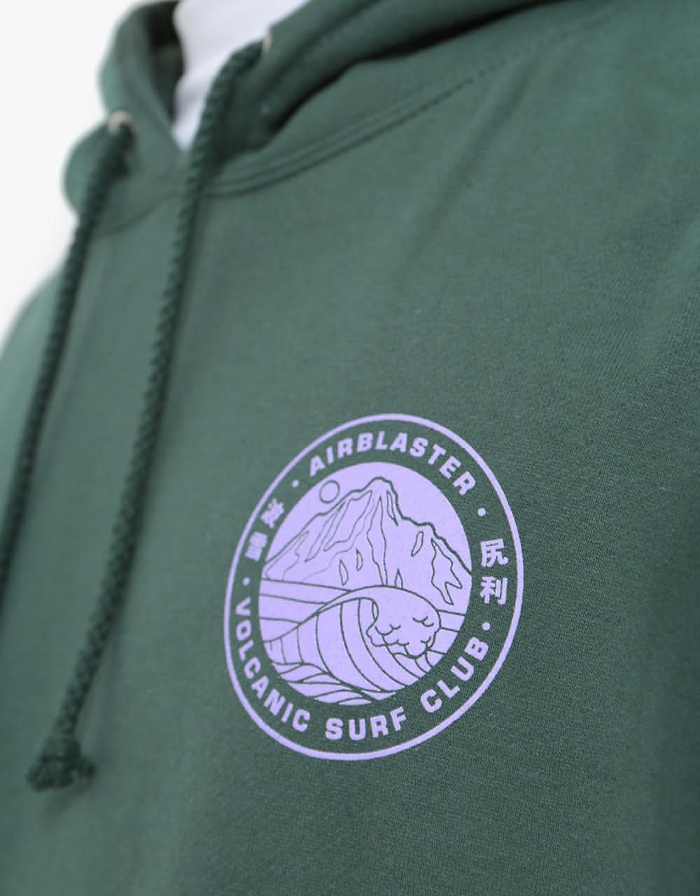 Airblaster Volcanic Surf Club Pullover Hoodie - Night Spruce