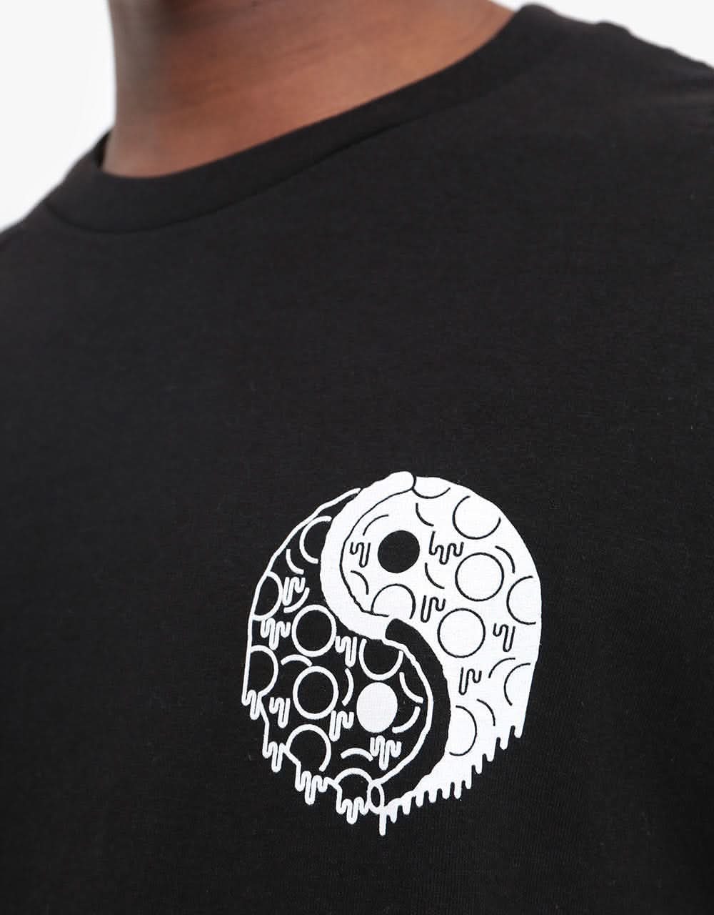 Airblaster Pizza Chill T-Shirt - Black/GITD