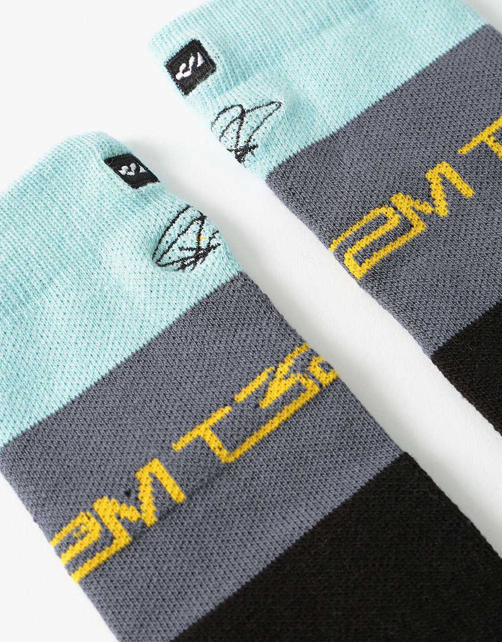 ThirtyTwo JP Signature Merino Snowboard Socks - Black