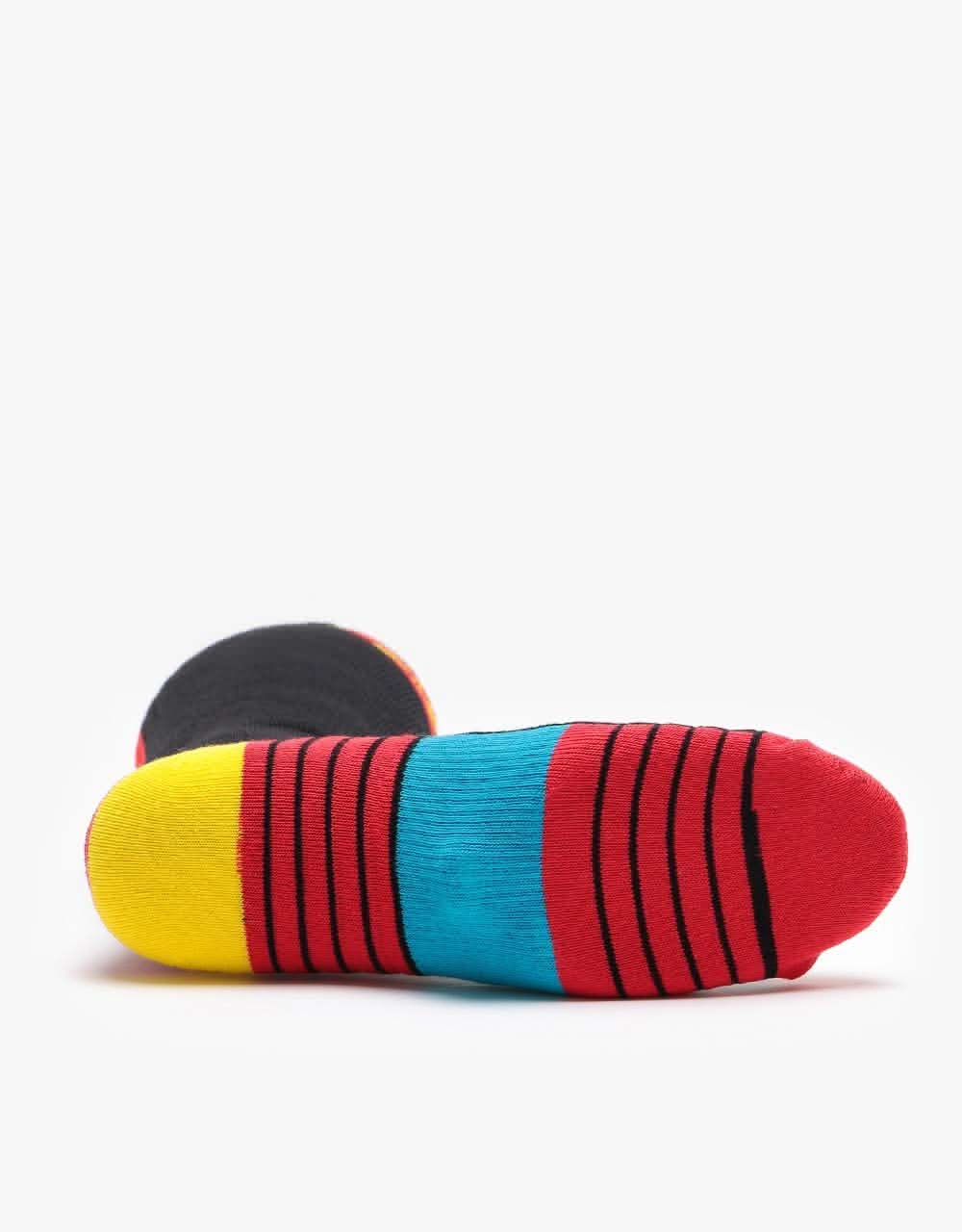ThirtyTwo x Santa Cruz Classic Dot Snowboard Socks - Black