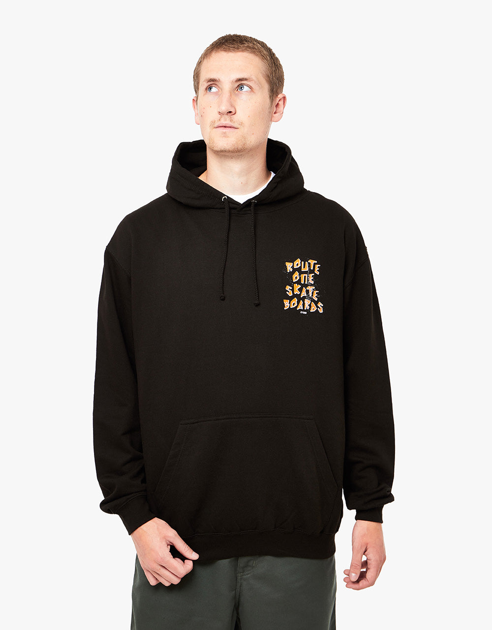 Route One Mahalo Pullover Hoodie - Black