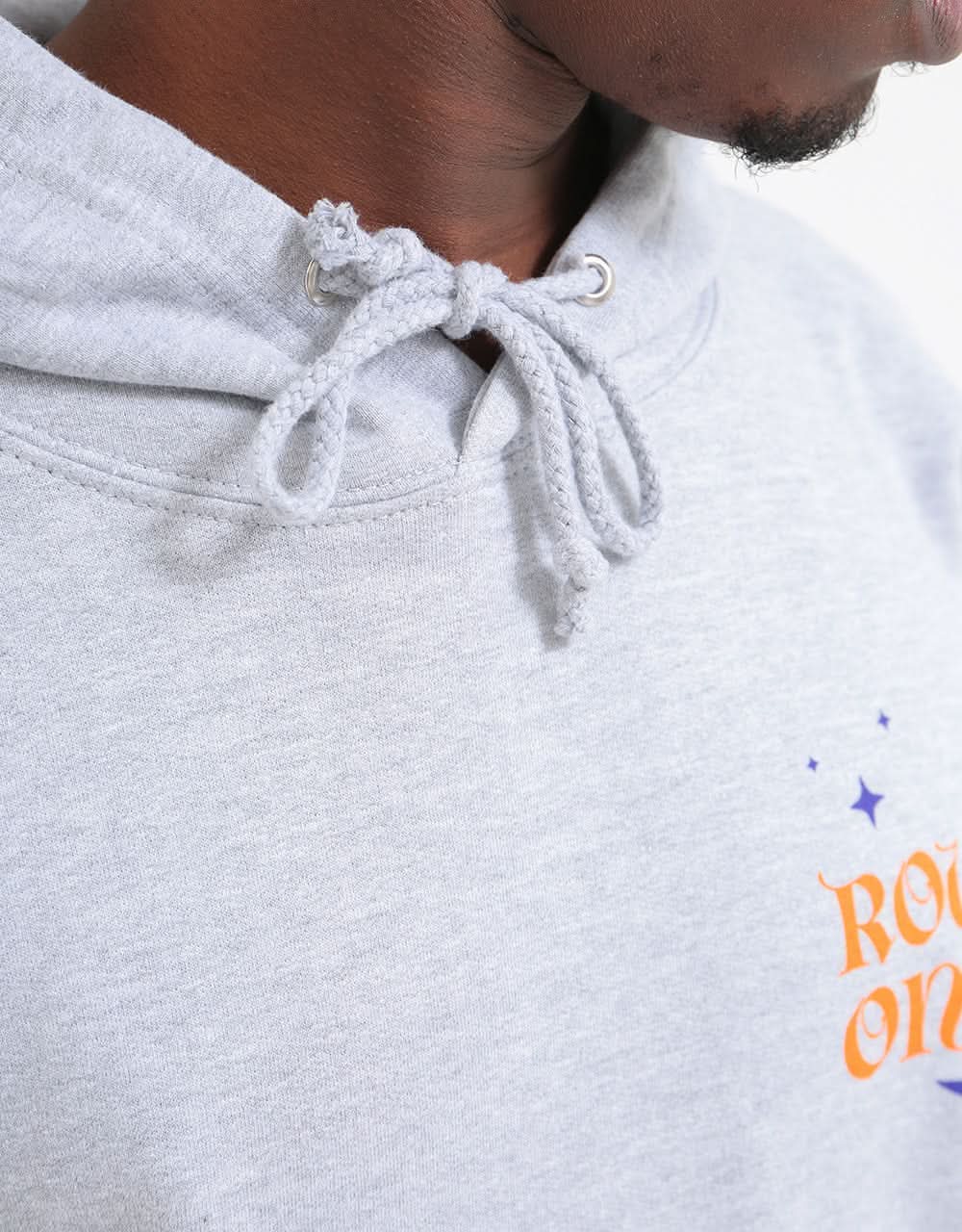 Route One La Nuit Pullover Hoodie - Heather Grey