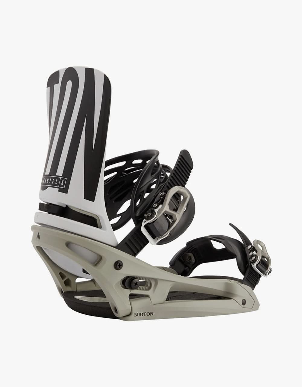 Burton Cartel X EST® 2021 Snowboard Bindings - Team Grey