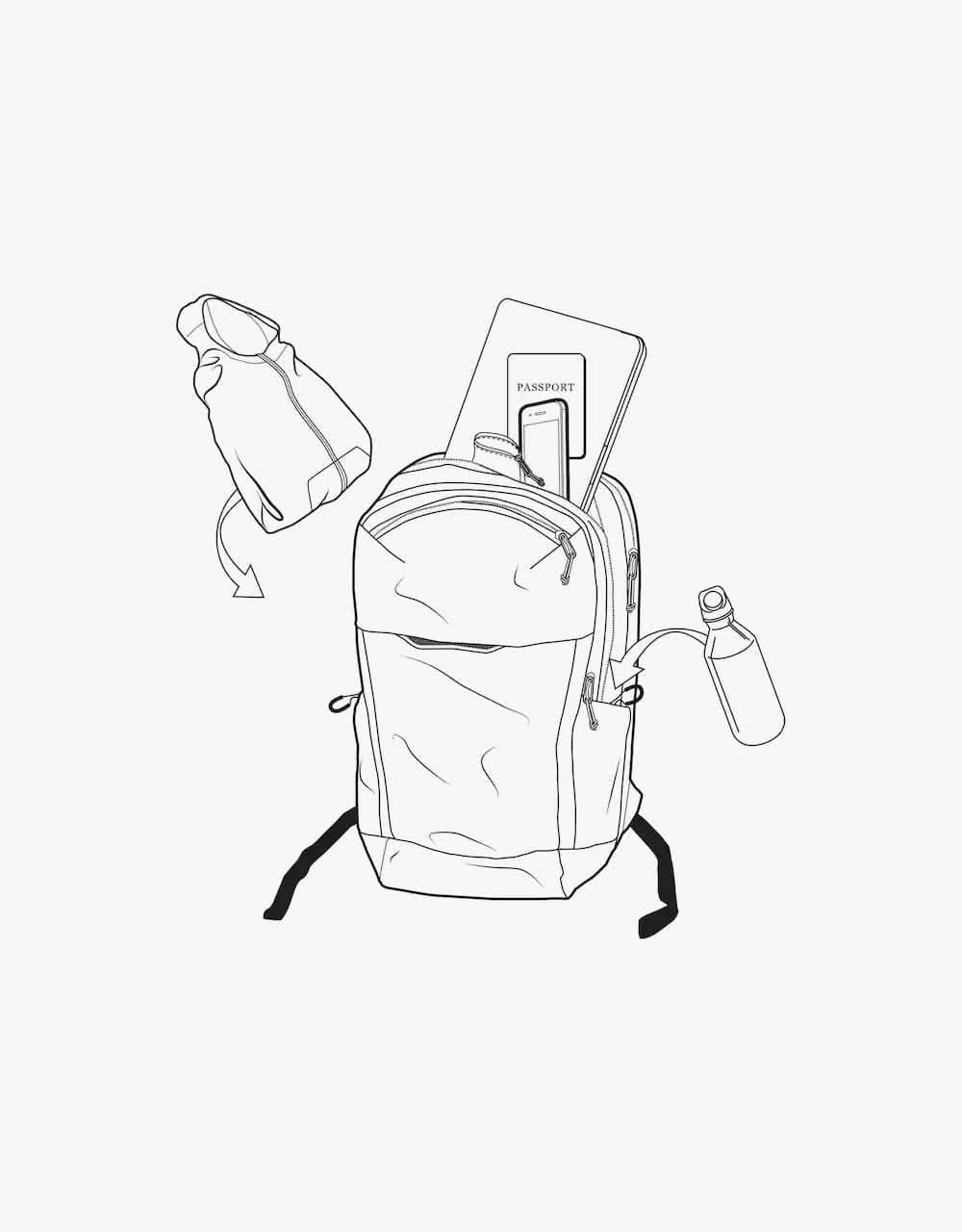 Burton Multipath 27L Travel Pack - Barren Camo Print
