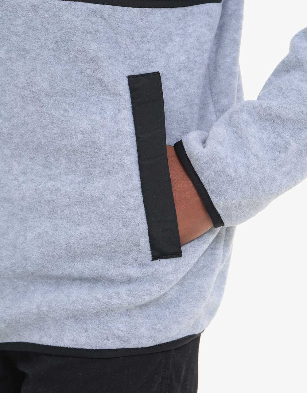 Burton Hearth Polartec® Full-Zip Fleece -  Grey Heather/Black