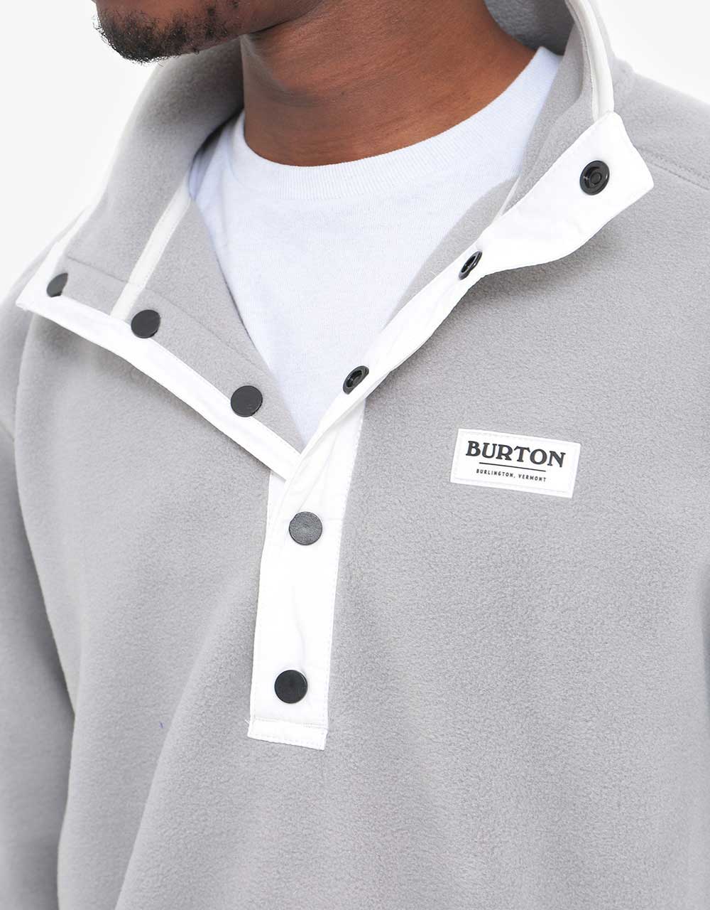 Burton Hearth Polartec® Pullover Fleece -  Iron Grey