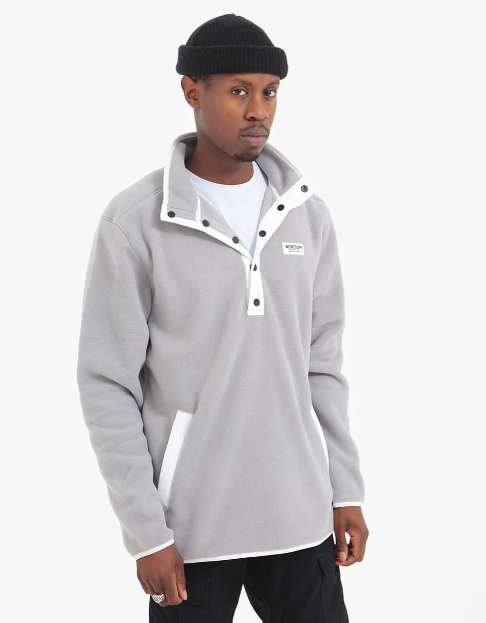 Burton Hearth Polartec® Pullover Fleece -  Iron Grey