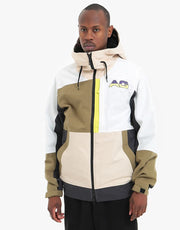 Analog Greed Snowboard Jacket - Creme Brulee/Martini Olive/Phanto