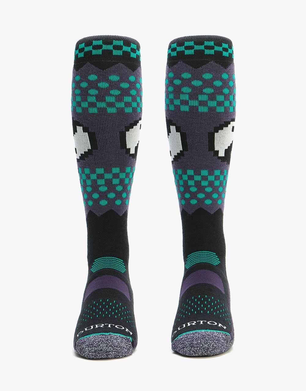 Burton Performance Midweight Snowbard Socks - Yin Yang
