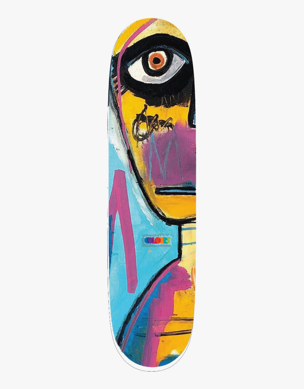 Colours Collectiv x Joel P Hille Am Cool Skateboard Deck - 8"