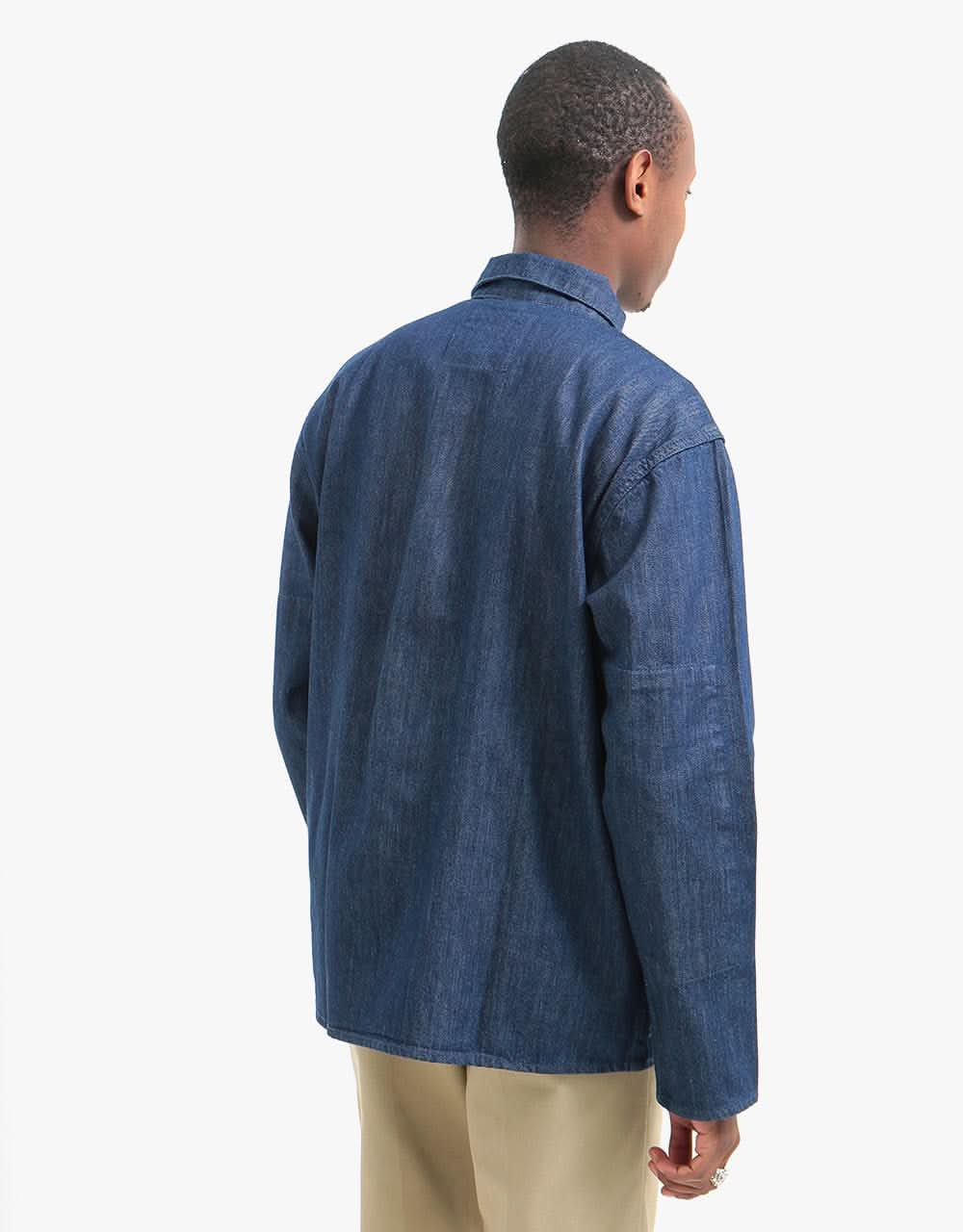 Uskees Lot #3001 L/S Overshirt - Rinsed