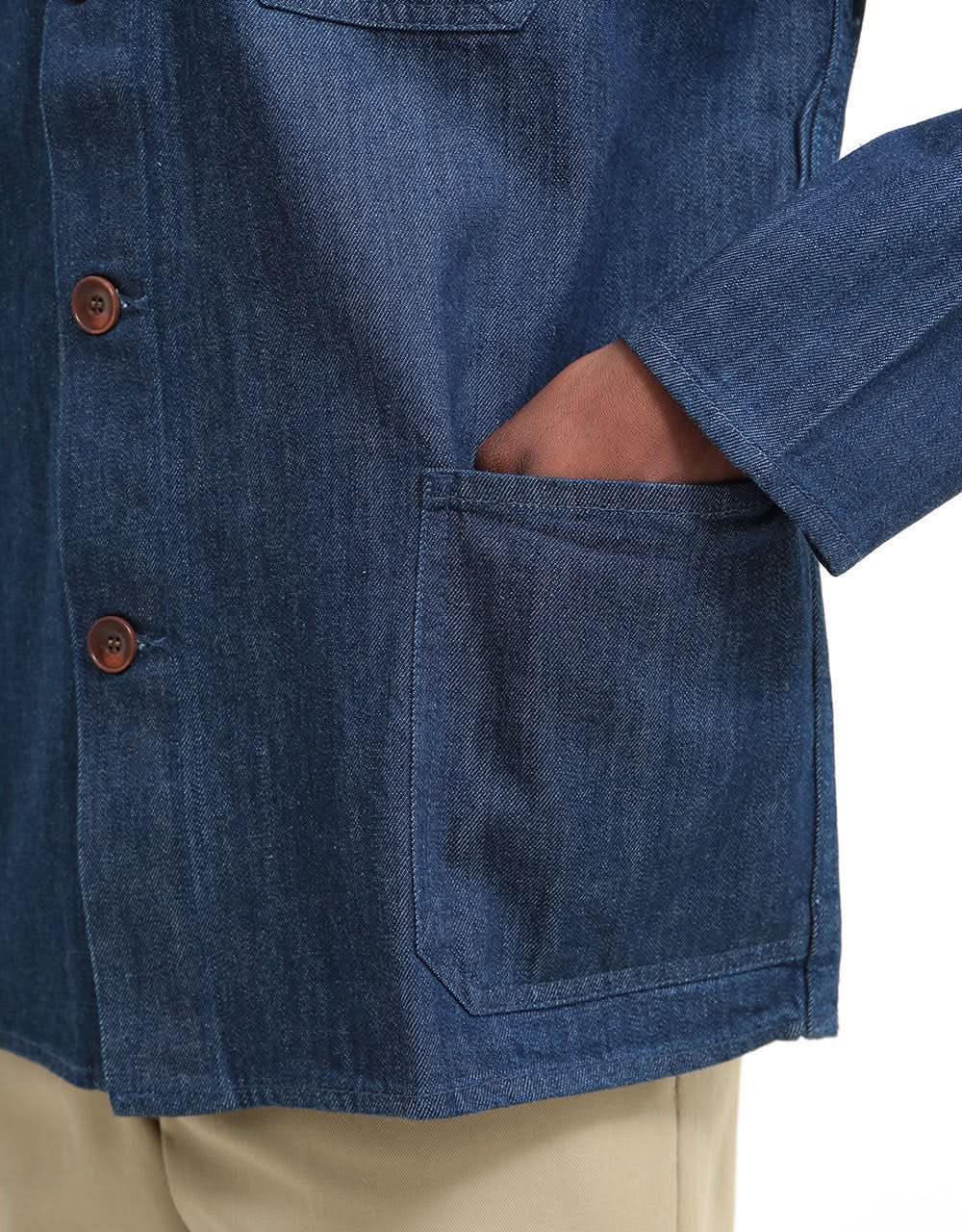 Uskees Lot #3001 L/S Overshirt - Rinsed
