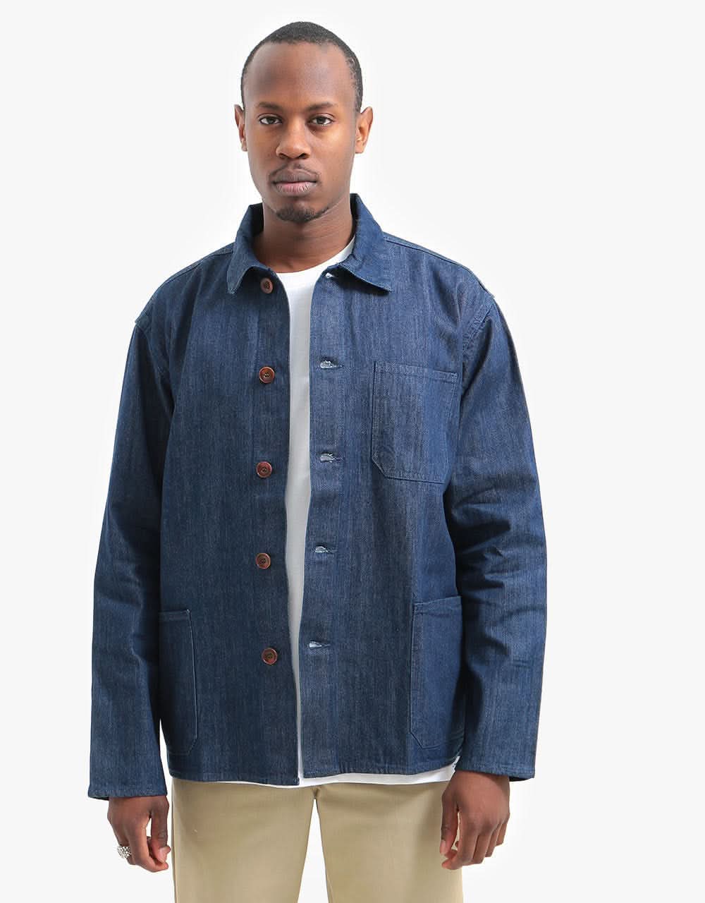 Uskees Lot #3001 L/S Overshirt - Rinsed