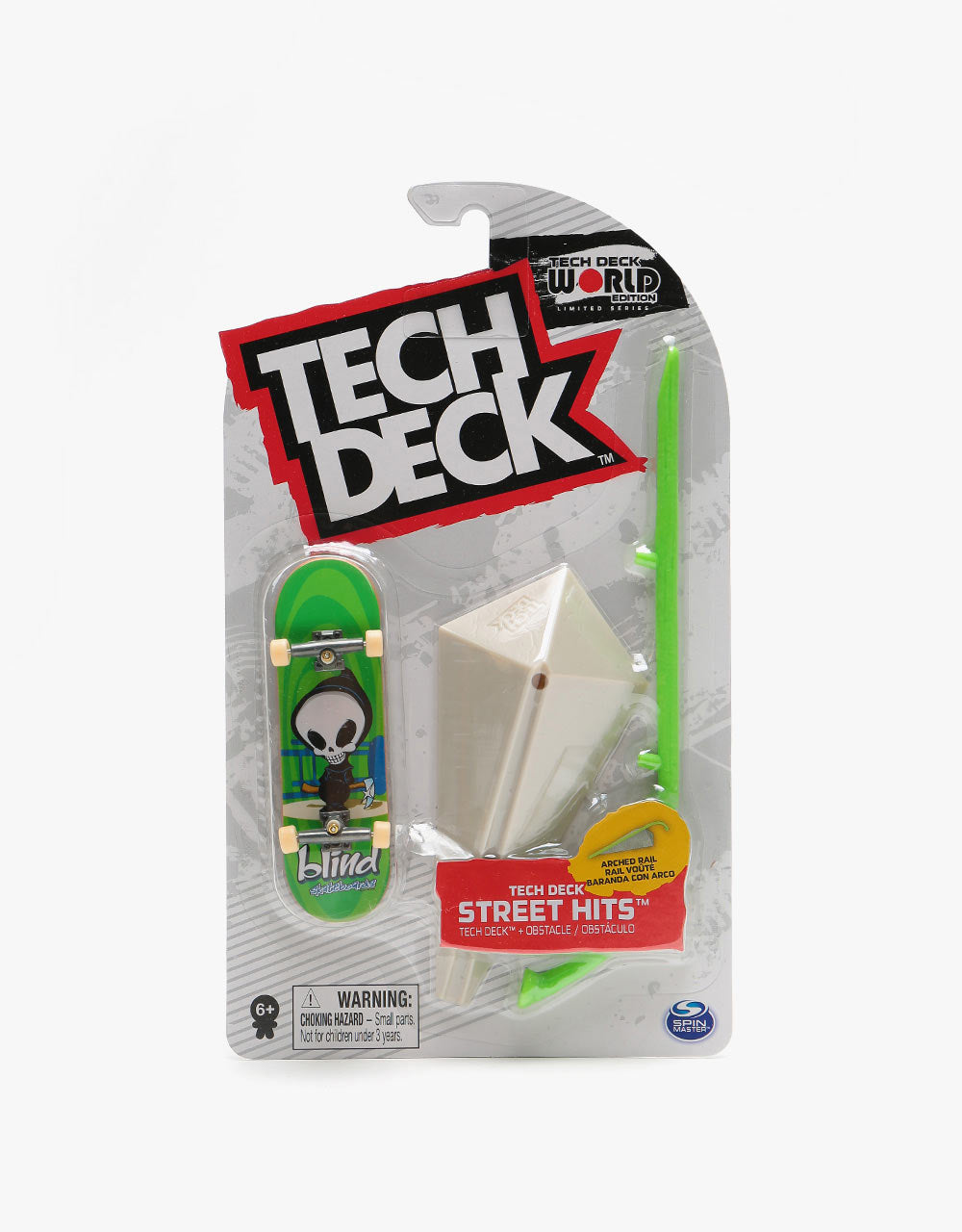 Tech Deck Fingerboard Street Hits - Arched Rail