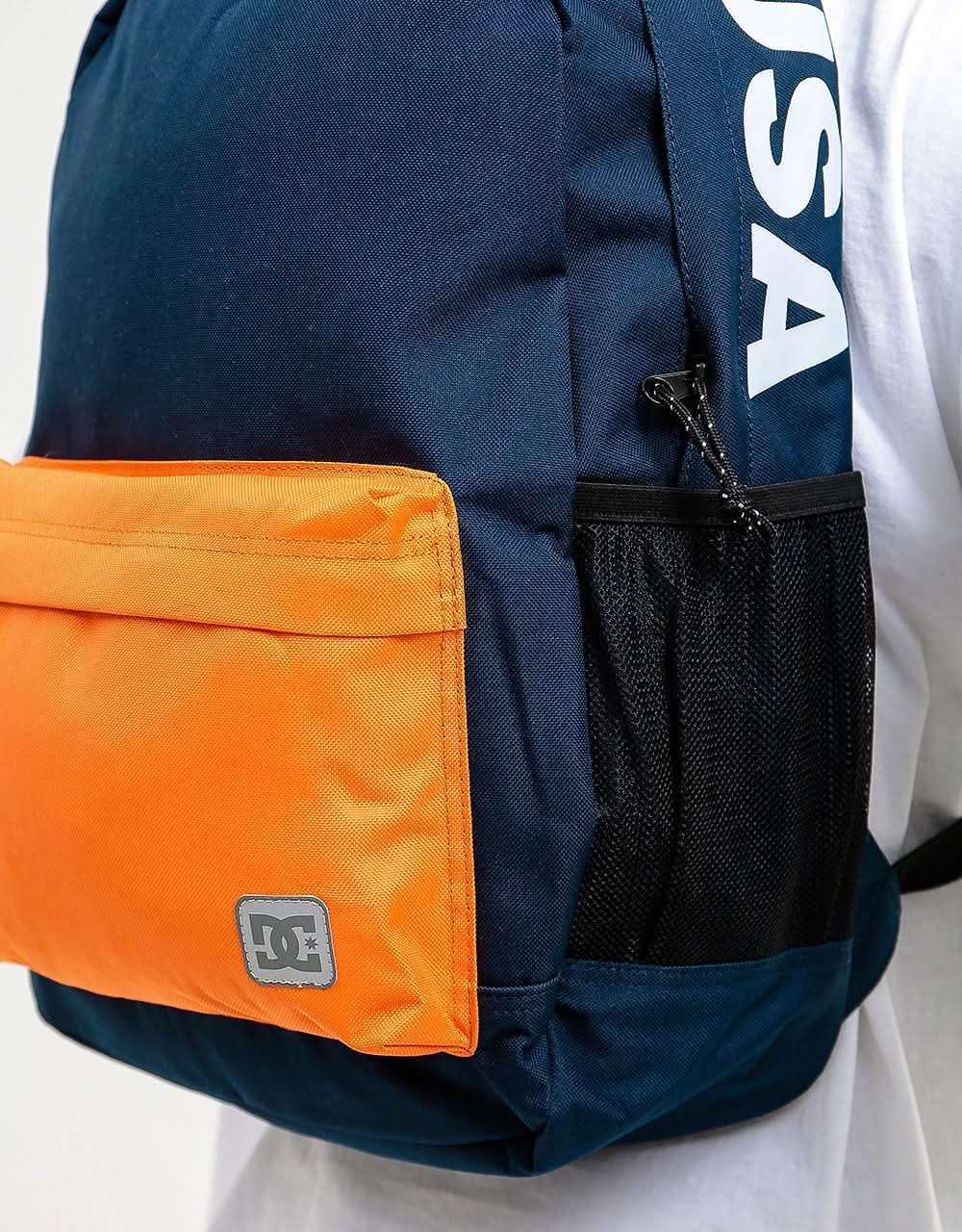 DC Backsider CB Backpack - Black Iris/Orange