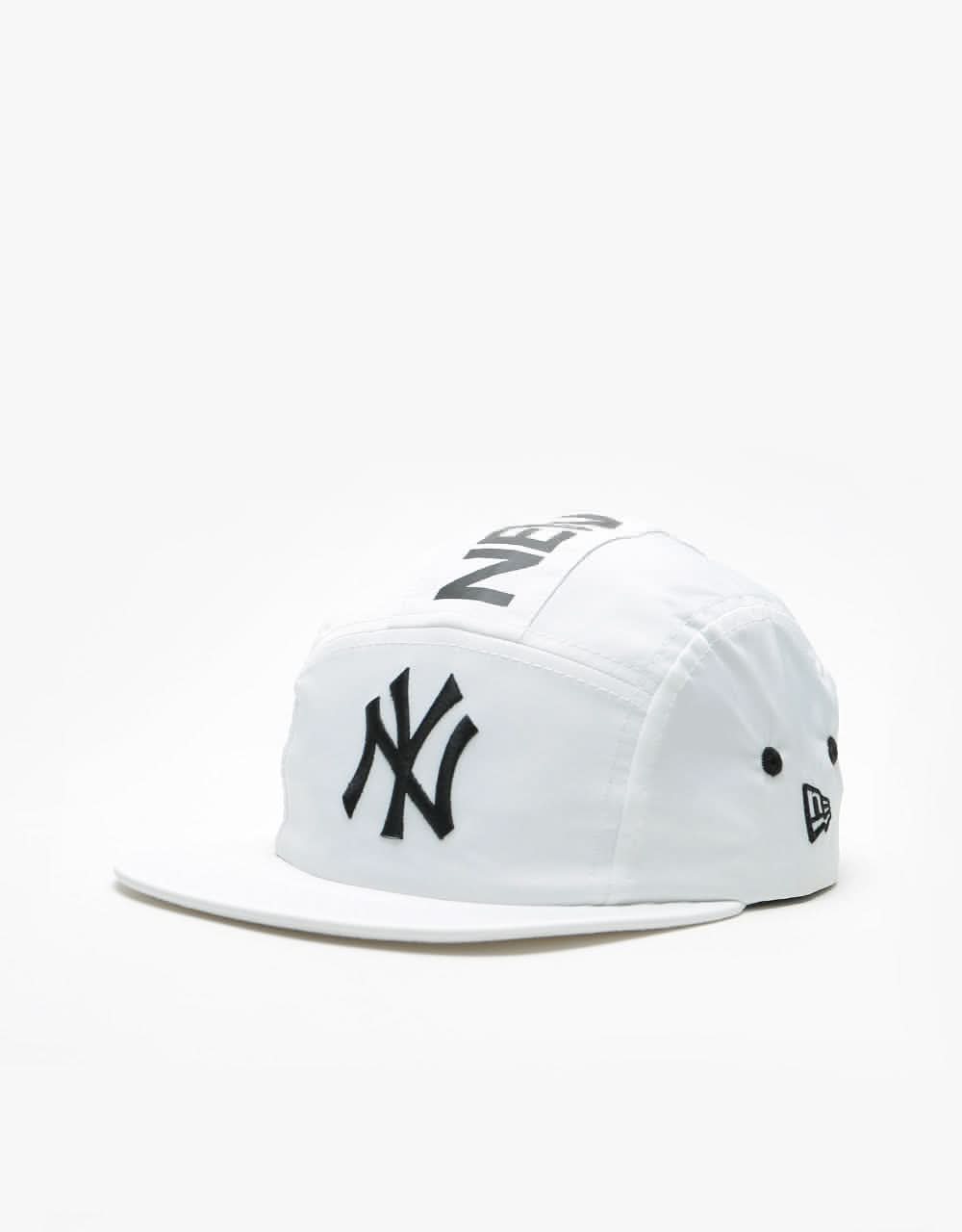 New Era MLB New York Yankees 5 Panel Cap - White