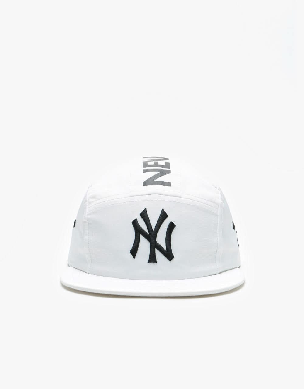 New Era MLB New York Yankees 5 Panel Cap - White