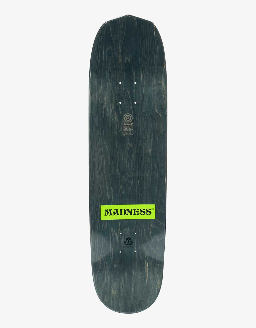 Madness Alla Rip Slick Skateboard Deck - 8.5"