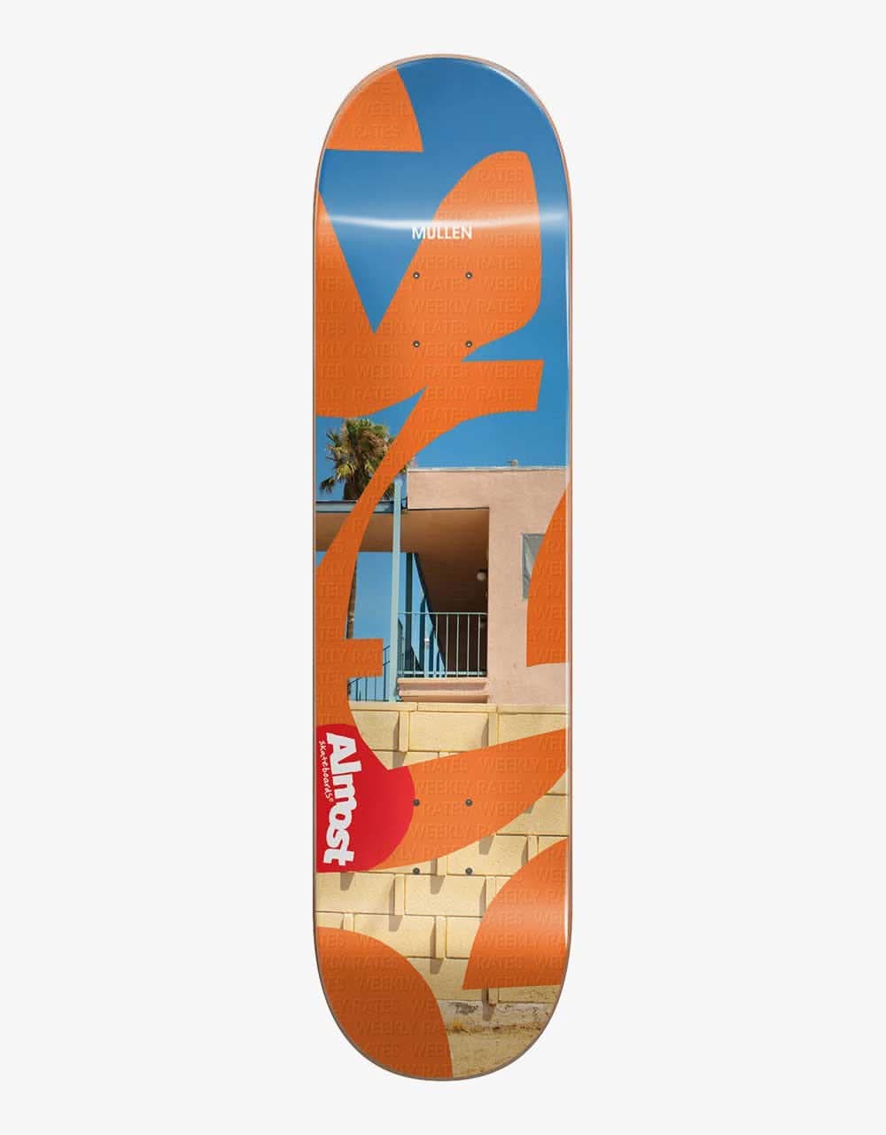 Almost Mullen Fleabag R7 Skateboard Deck - 7.75"