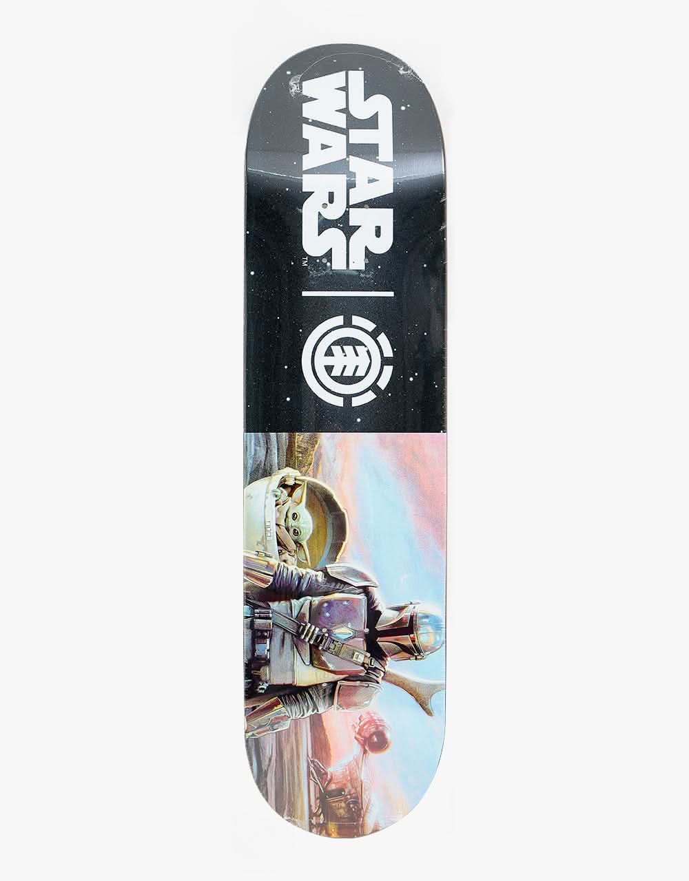 Element x The Mandalorian Hunter & Prey Skateboard Deck - 8"