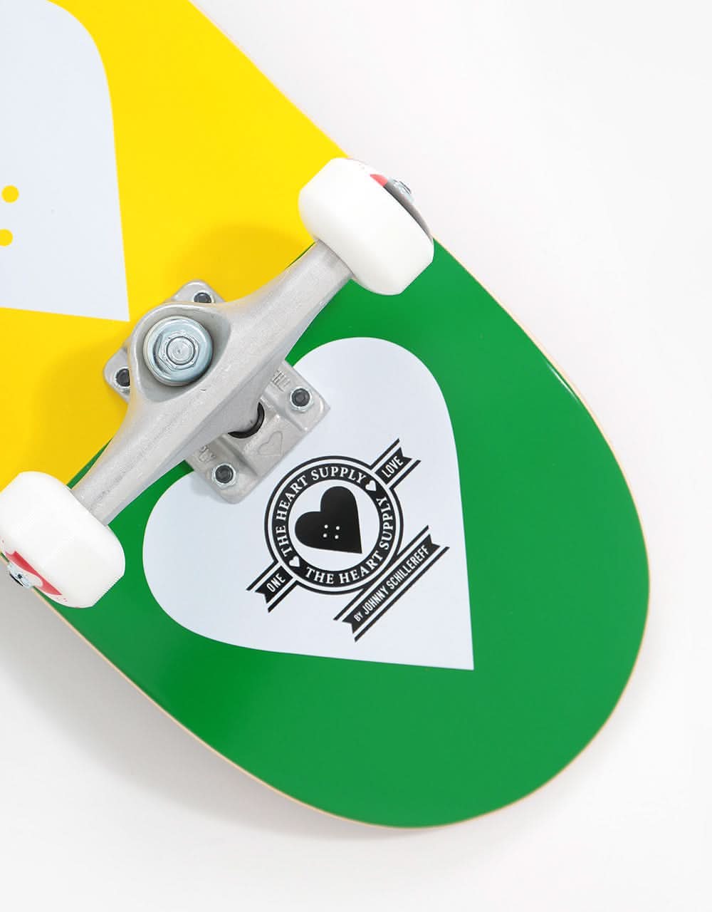 The Heart Supply Quad Logo Complete Skateboard - 8.25"