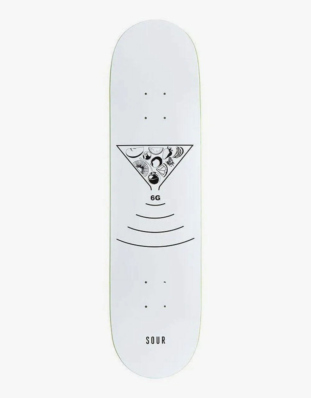 Sour 6G Skateboard Deck - 8"