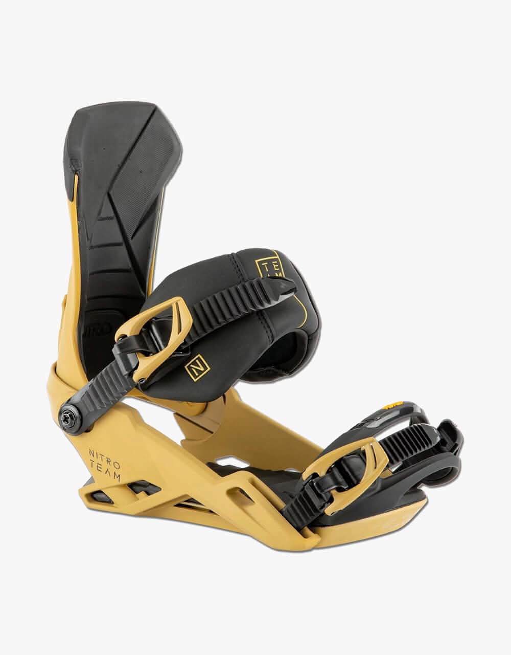 Nitro Team Snowboard Bindings - Clay