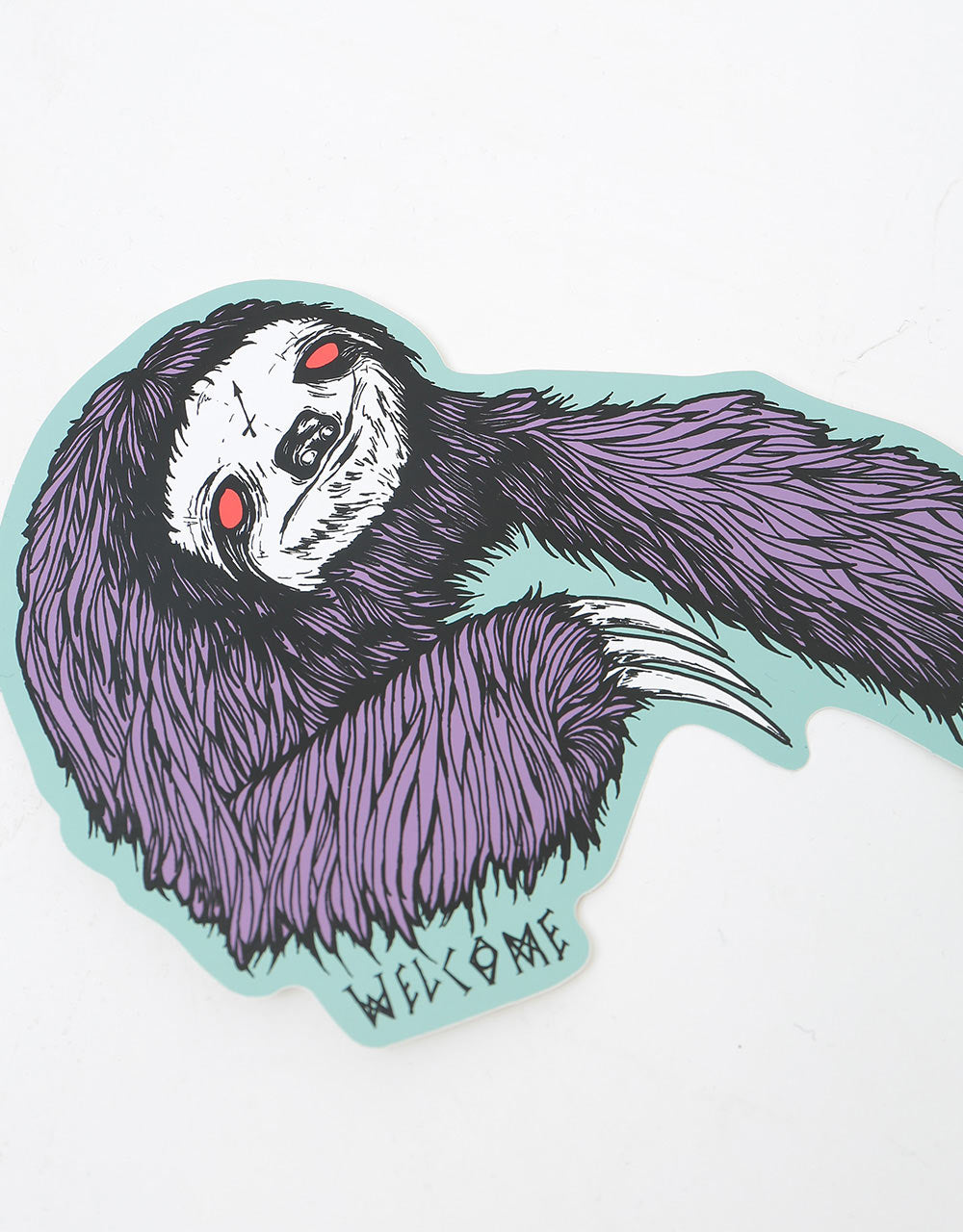 Welcome Sloth 6.5" Die-Cut Sticker