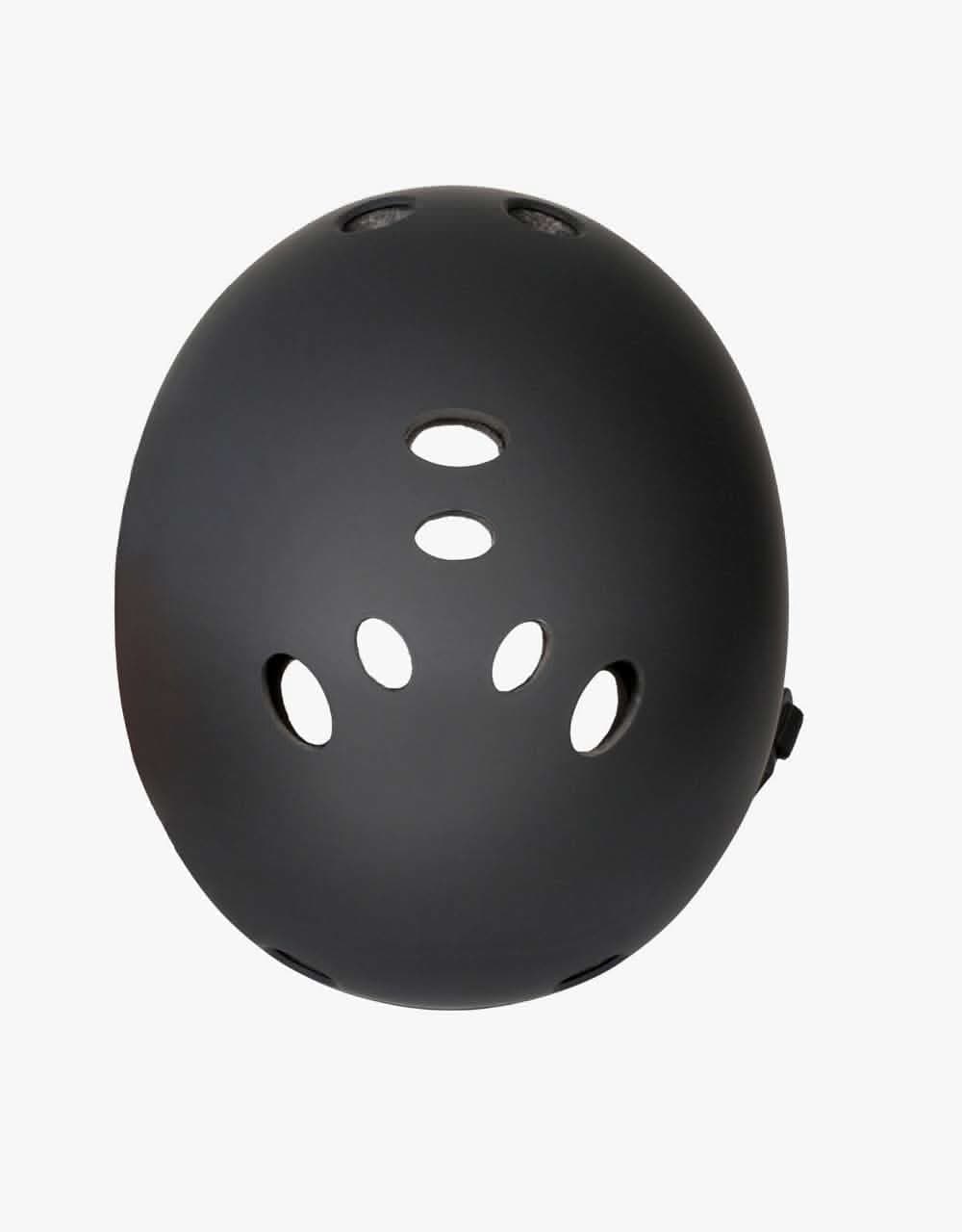 Triple 8 Sweatsaver Certified Tony Hawk Pro Rubber Helmet - Black