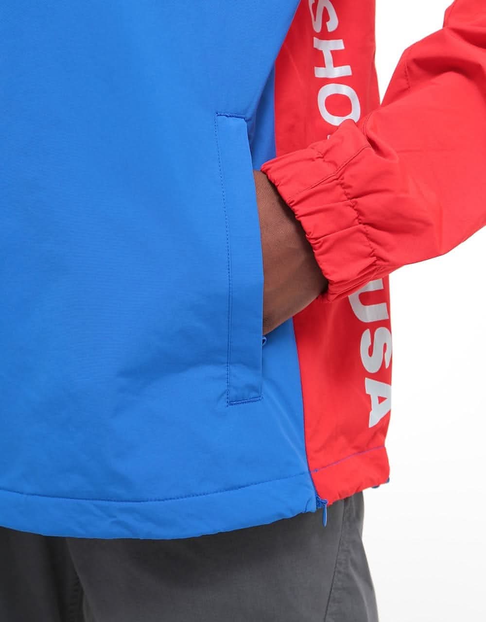 DC Mitford Half-Zip Track Jacket - Nautical Blue