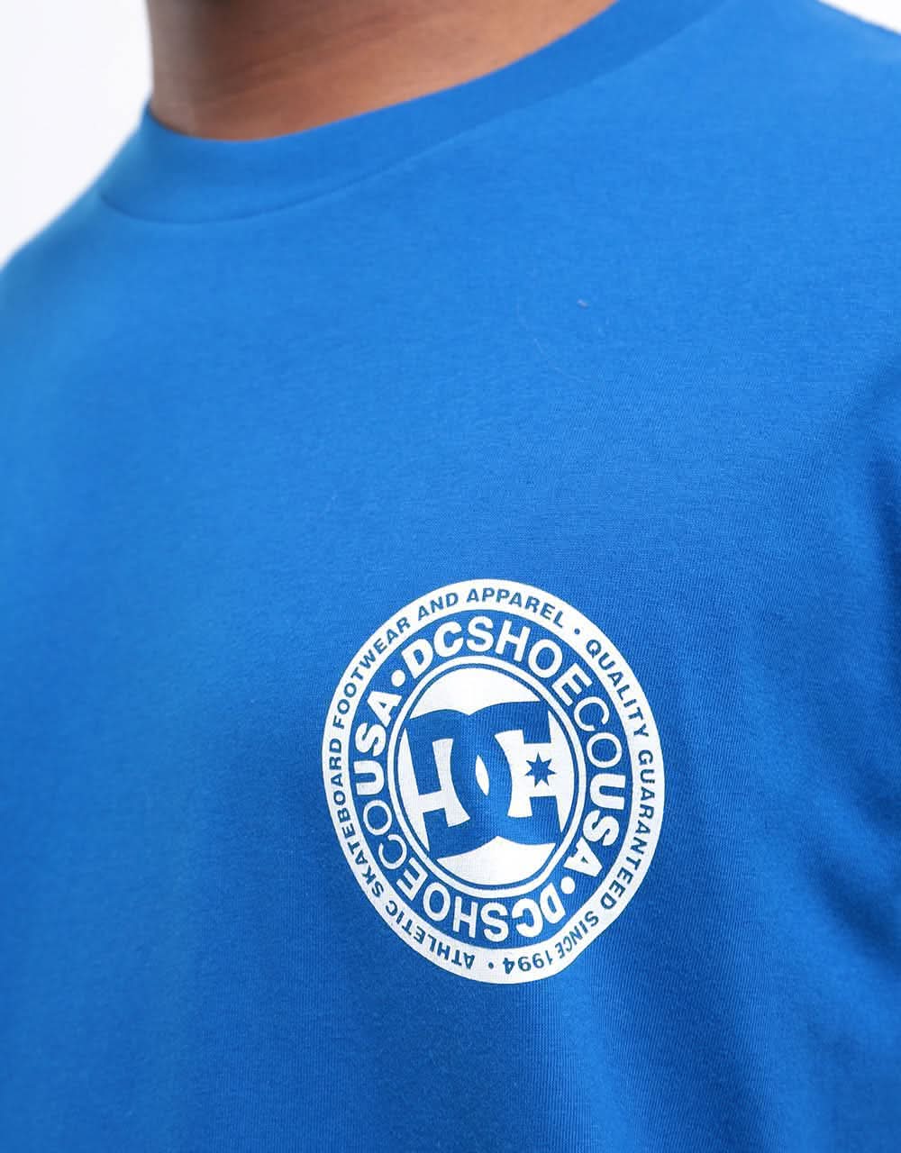 DC Circle Star FB T-Shirt - Nautical Blue/Snow white