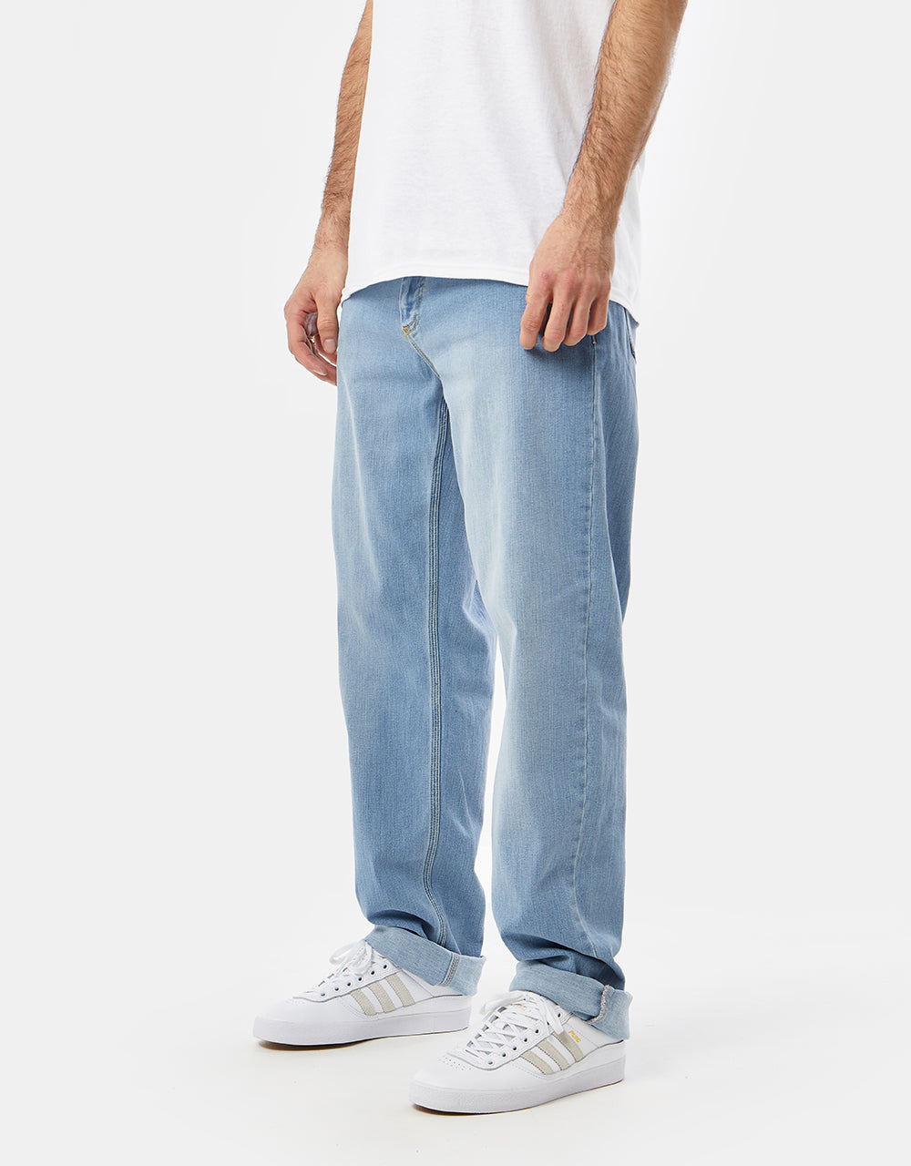 Route One Nineties Denim Jeans - Stone Wash