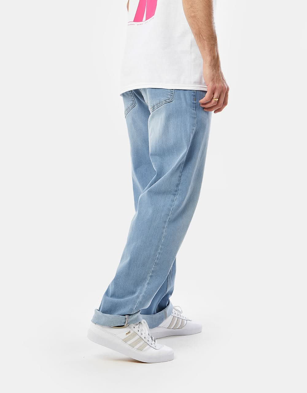 Route One Nineties Denim Jeans - Stone Wash