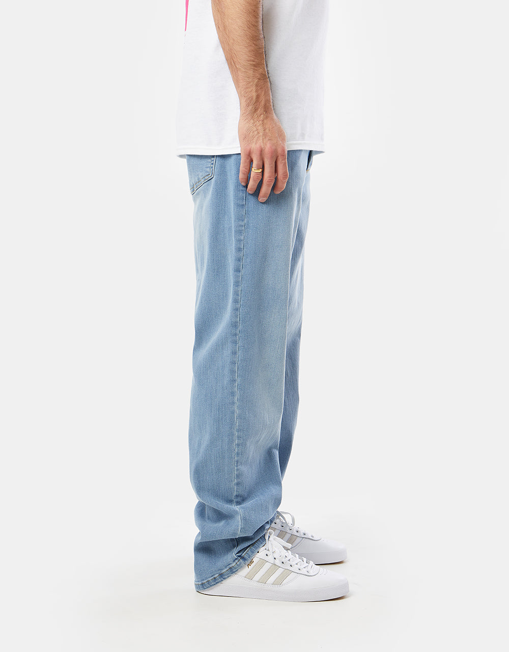 Route One Nineties Denim Jeans - Stone Wash