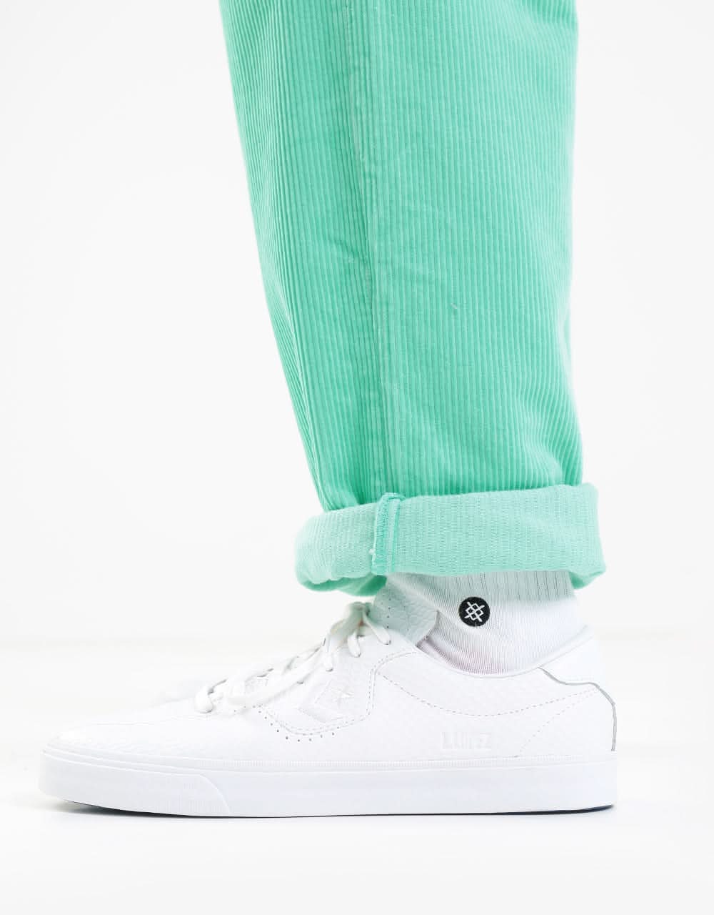 Route One Relaxed Fit Big Wale Cords - Quiet Wave