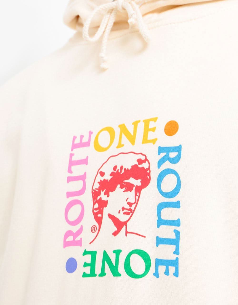 Route One Dave Pullover Hoodie - Vanilla Milkshake