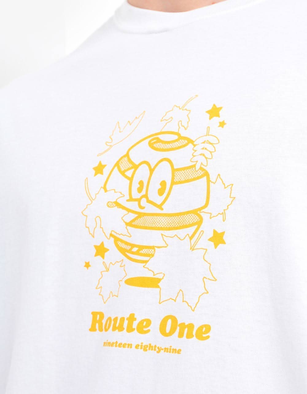 Route One Fall T-Shirt - White