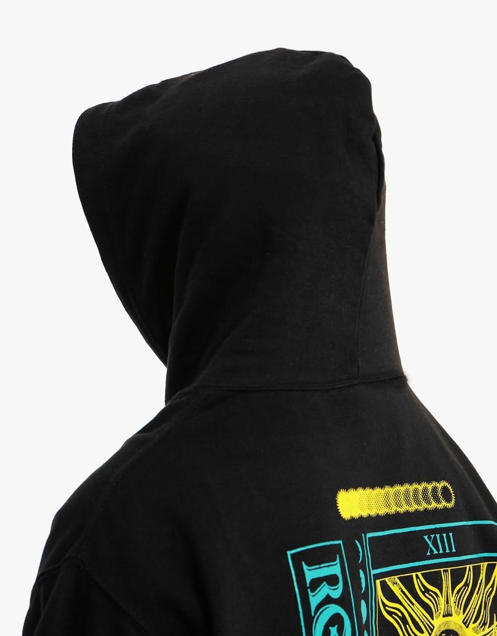 Route One Pure Radiance Pullover Hoodie - Black