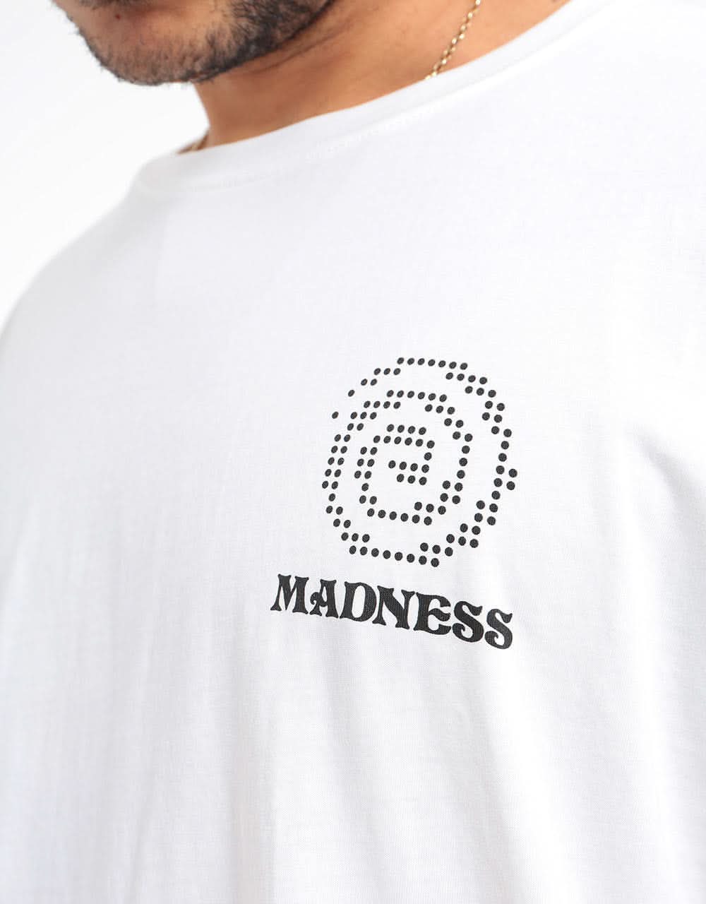Madness Over Under L/S T-Shirt - Bone White