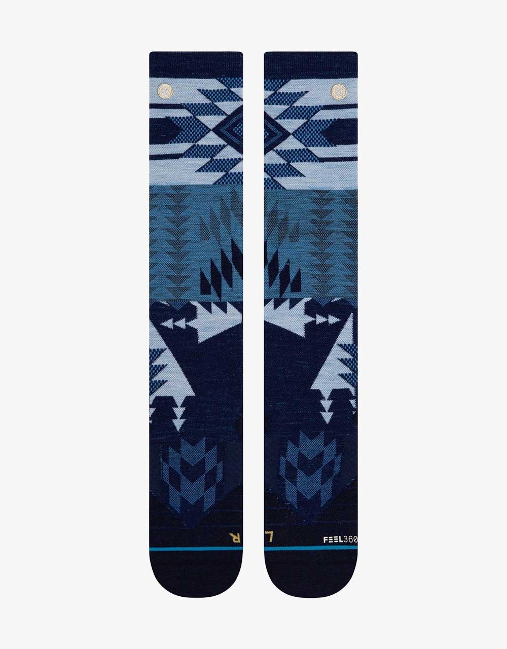 Stance Baux FEEL360® w/INFIKNIT® Snowboard Socks - Navy