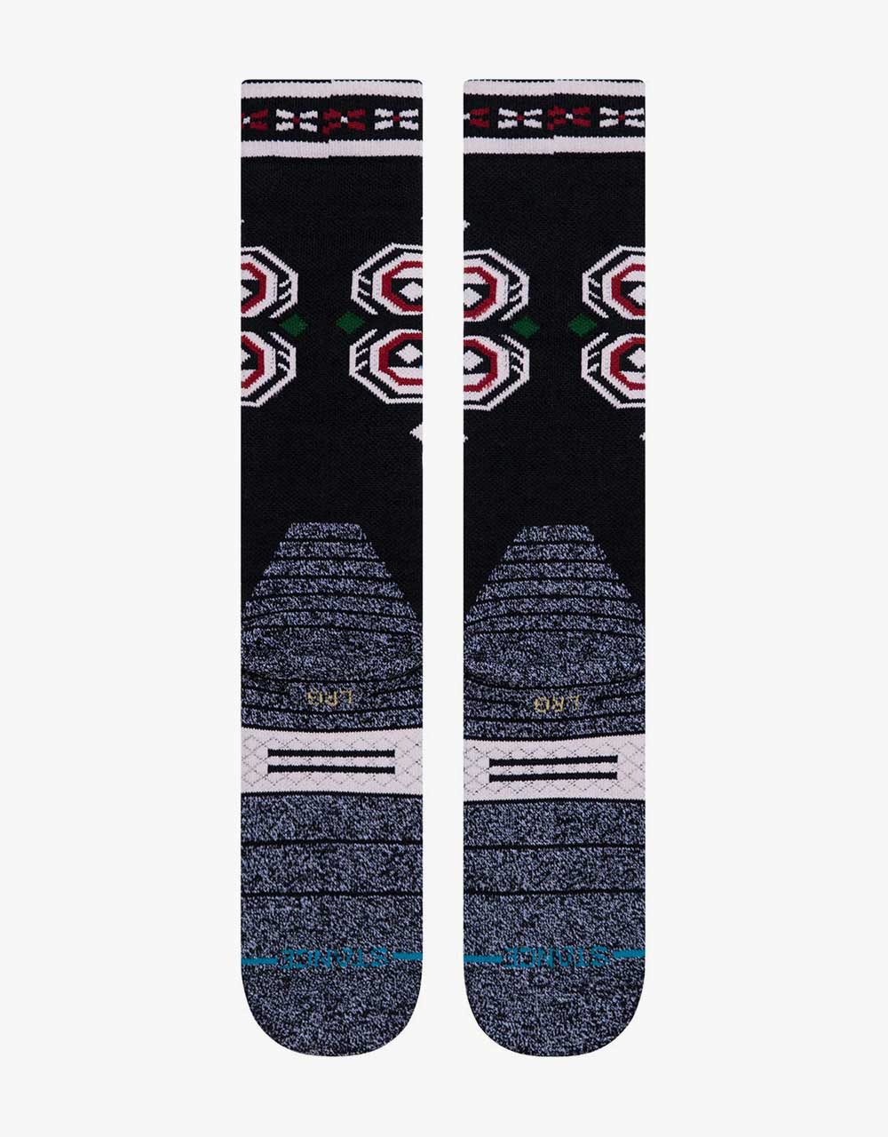 Stance Konsburgh 2 FEEL360® w/INFIKNIT® Snowboard Socks - Black