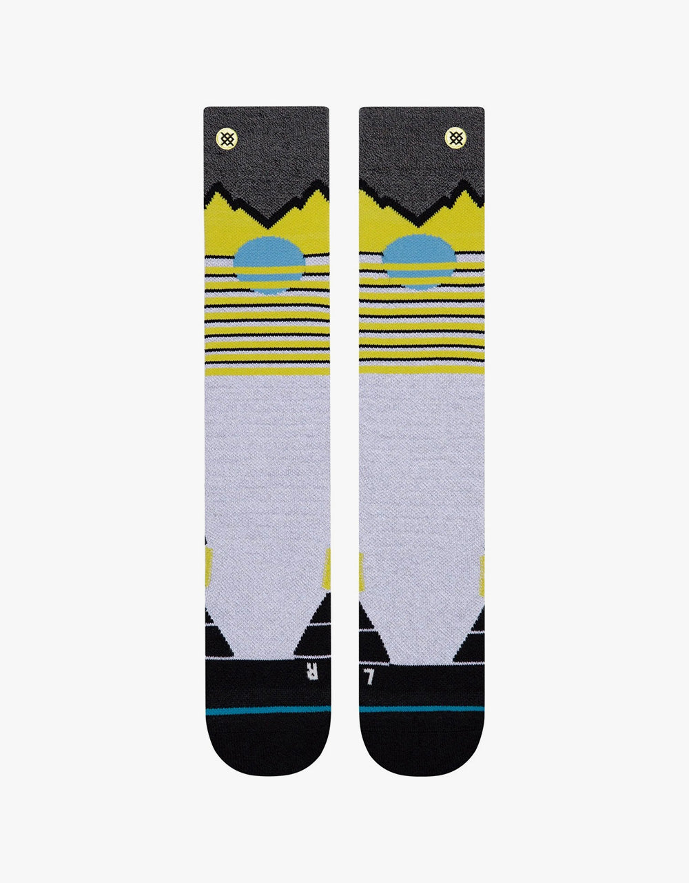 Stance Dawn Patrol 2 Snowboard Socks - Lime