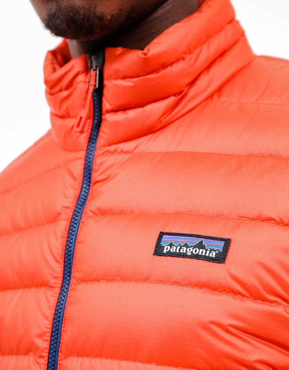 Patagonia Down Sweater - Hot Ember