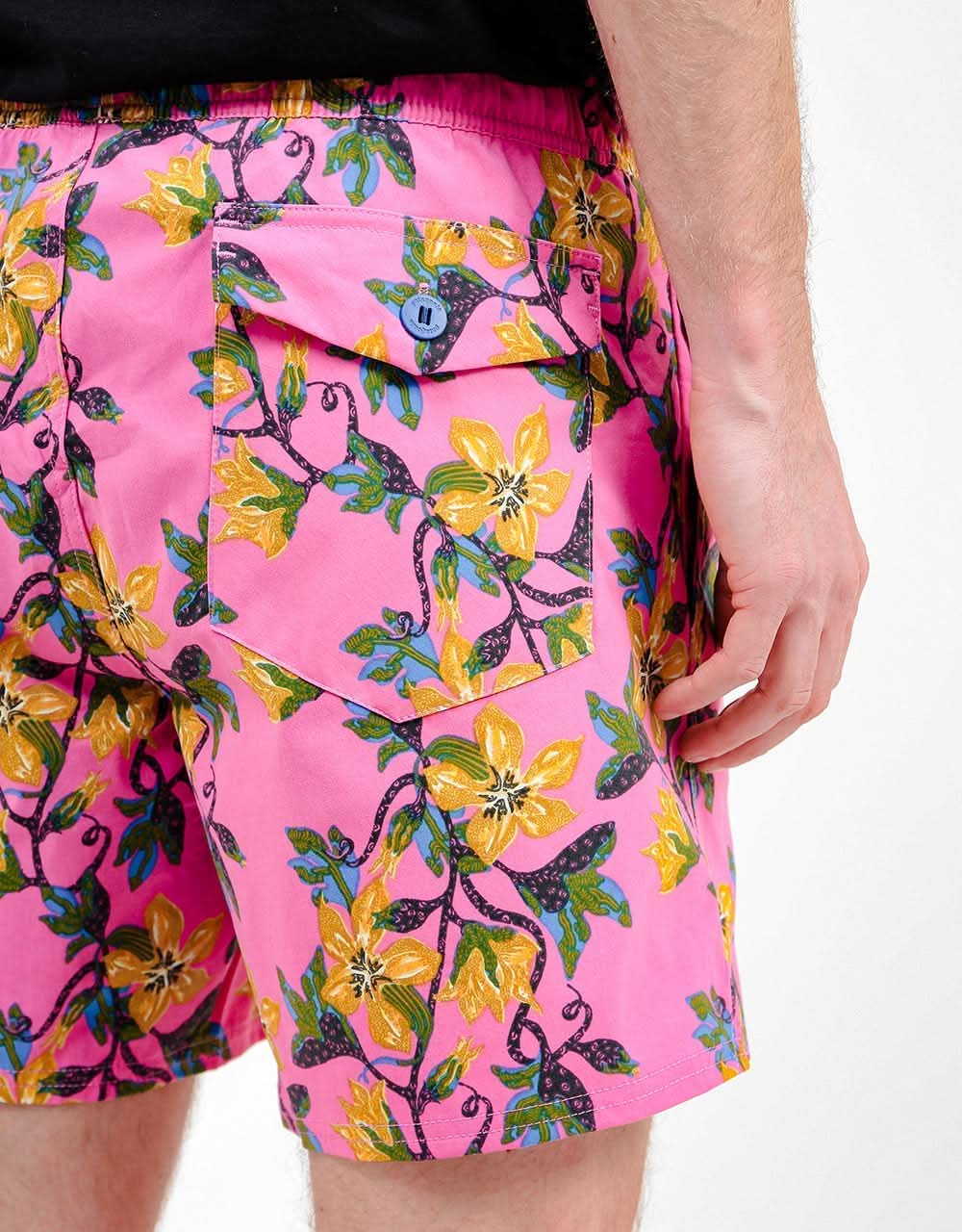 Patagonia Stretch Wavefarer® 16" Volley Short - Squash Blossom: Marble Pink