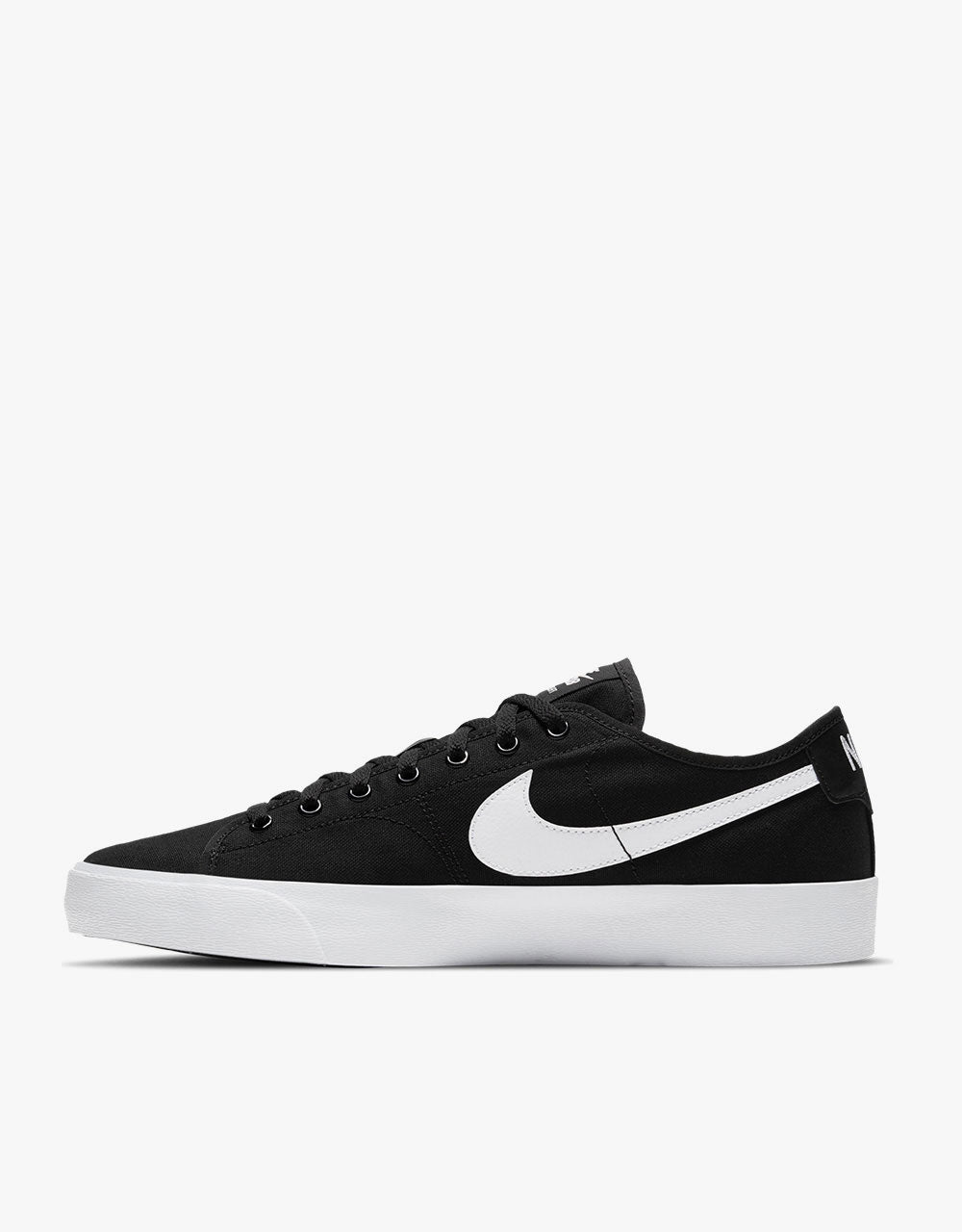 Nike SB BLZR Court Skate Shoes - Black/White-Black-Gum Light Brown