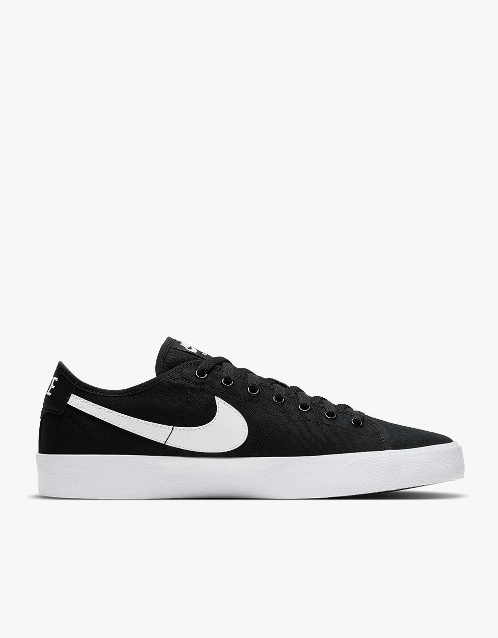 Nike SB BLZR Court Skate Shoes - Black/White-Black-Gum Light Brown