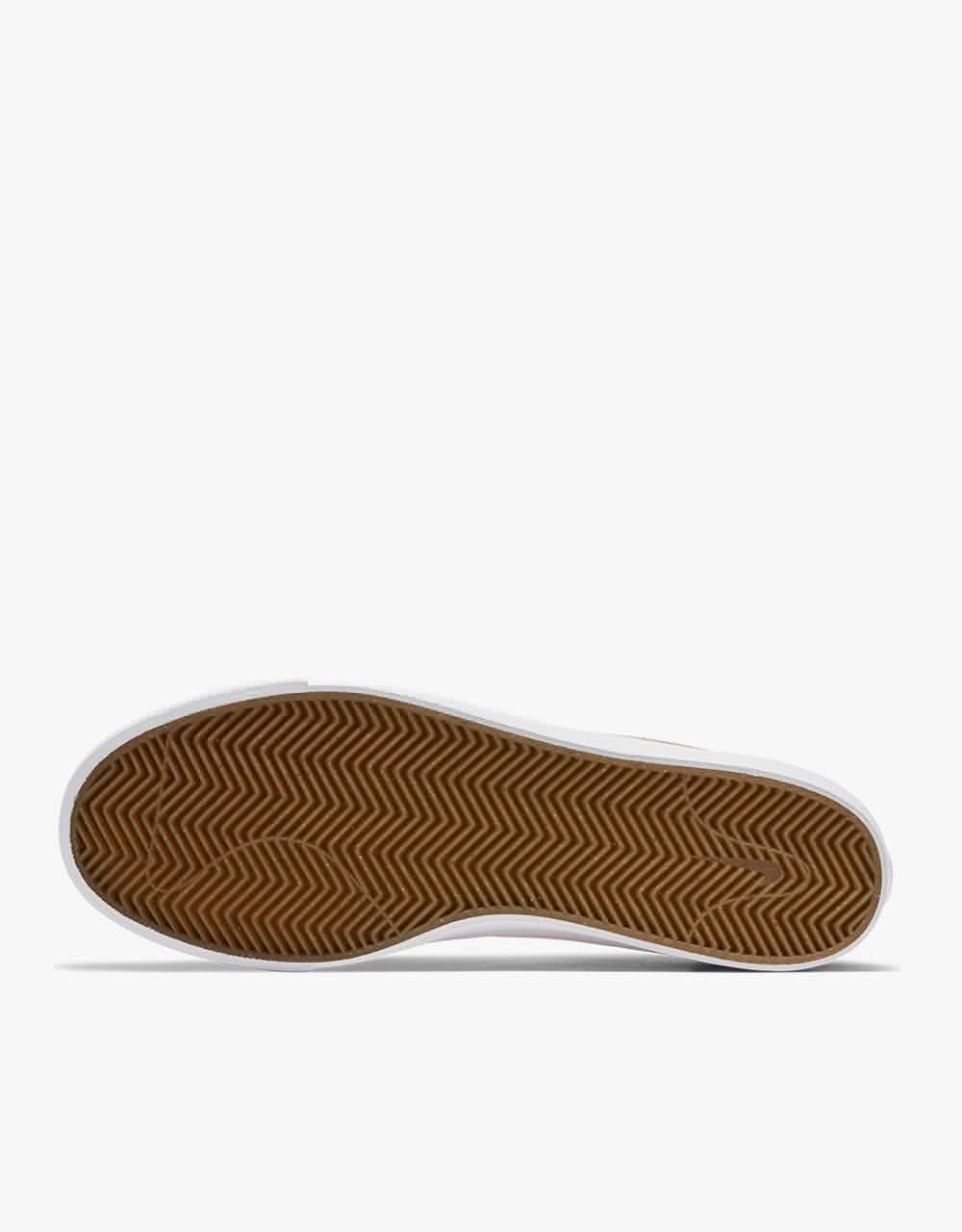 Nike SB BLZR Court Skate Shoes - Gym Red/White-Gym Red-Gum Light Brown