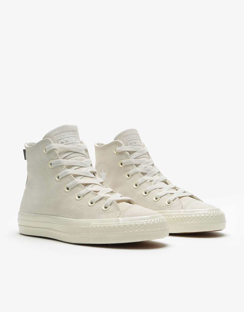 Converse CTAS Pro Hi Skate Shoes Egret Egret Egret Route One